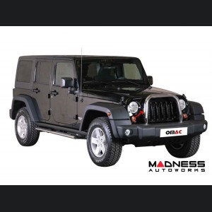 Jeep Wrangler JL Front Bumper Guard - Bull Bar - Chrome